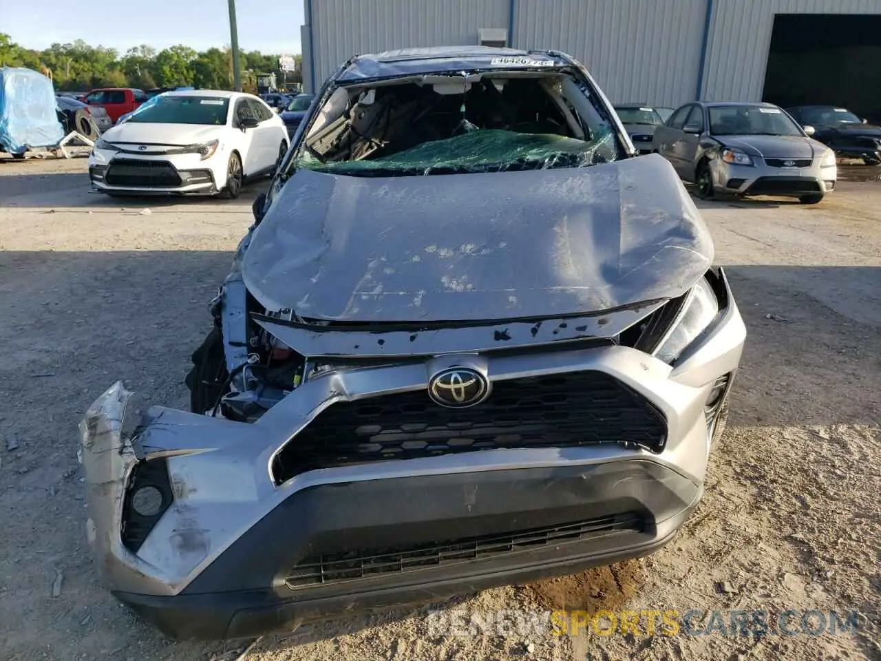 5 fotografías del automóvil dañado 2T3W1RFV5MC163311 TOYOTA RAV4 2021