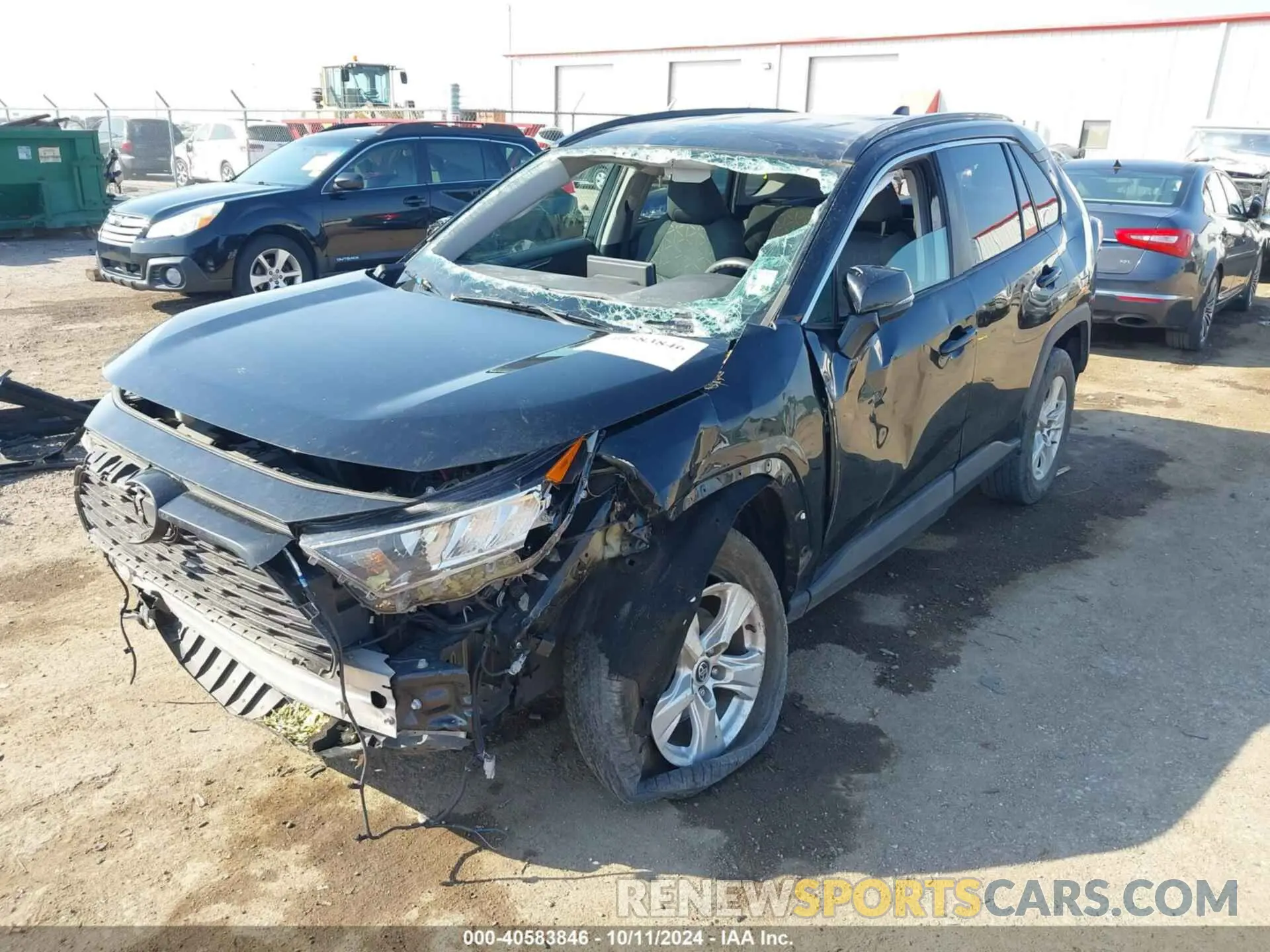 2 fotografías del automóvil dañado 2T3W1RFV5MW117914 TOYOTA RAV4 2021
