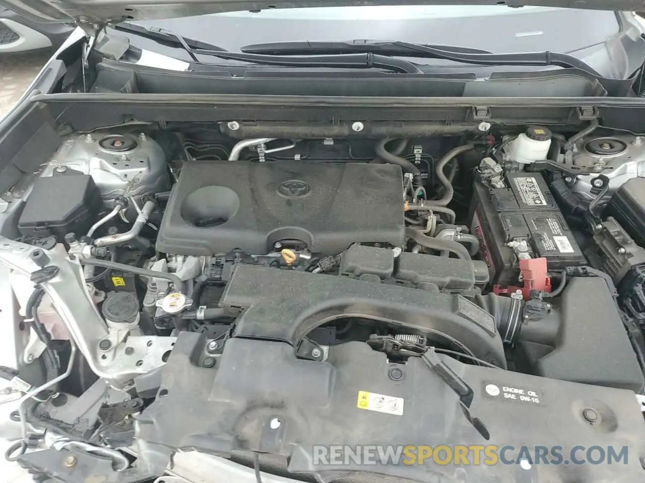 12 fotografías del automóvil dañado 2T3W1RFV5MW119274 TOYOTA RAV4 2021