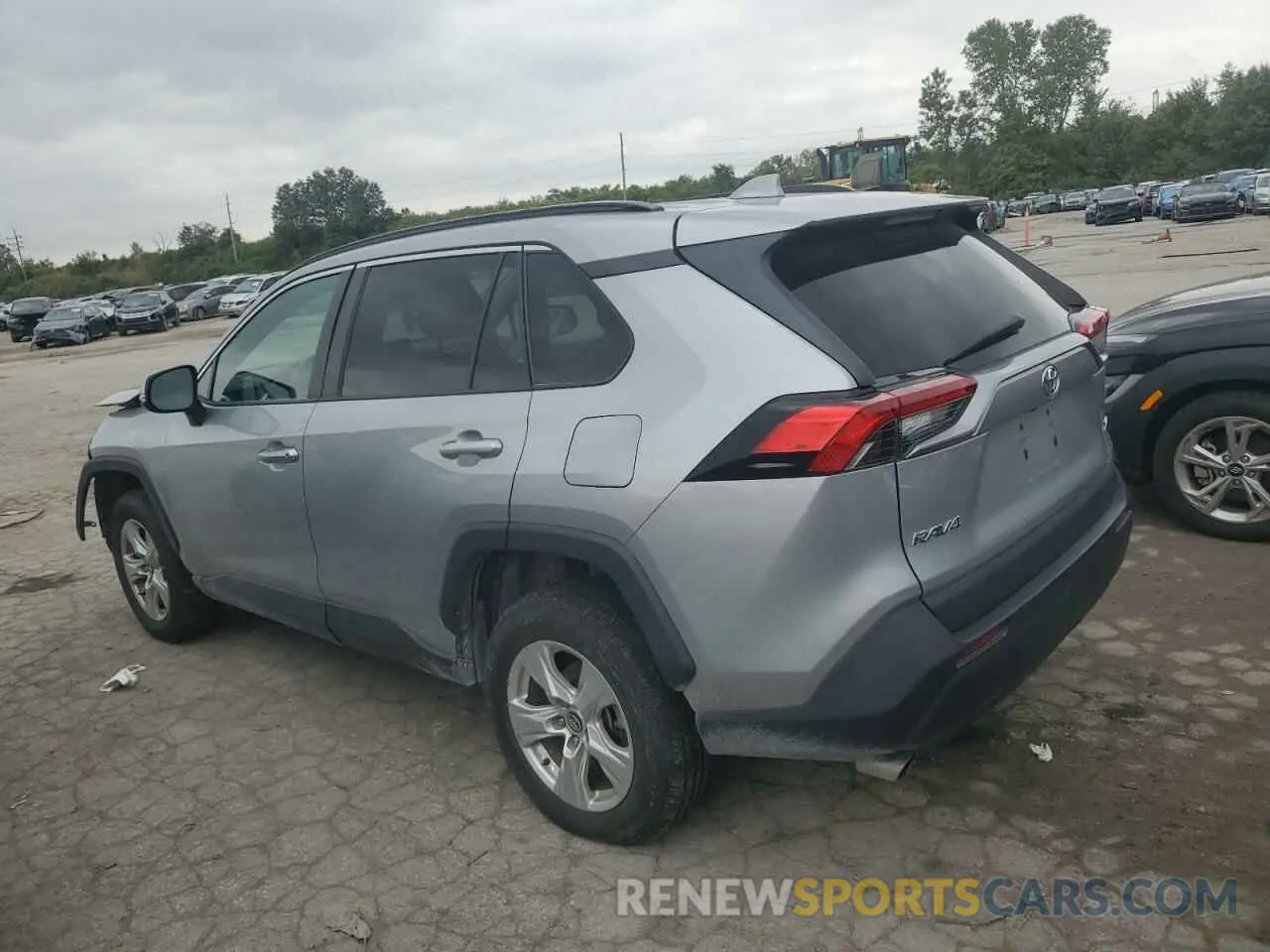 2 fotografías del automóvil dañado 2T3W1RFV5MW119274 TOYOTA RAV4 2021