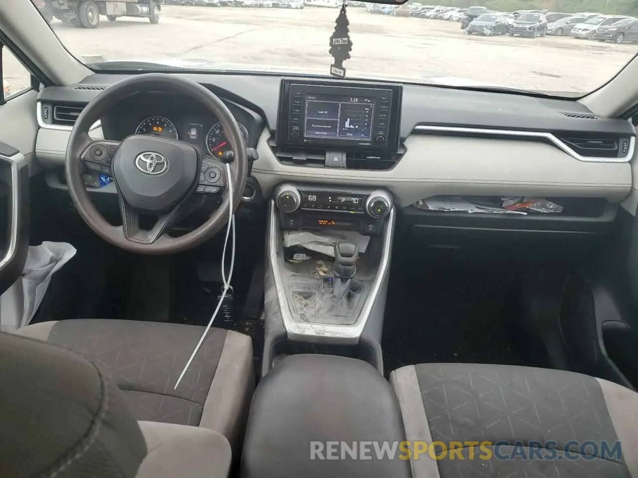 8 fotografías del automóvil dañado 2T3W1RFV5MW119274 TOYOTA RAV4 2021