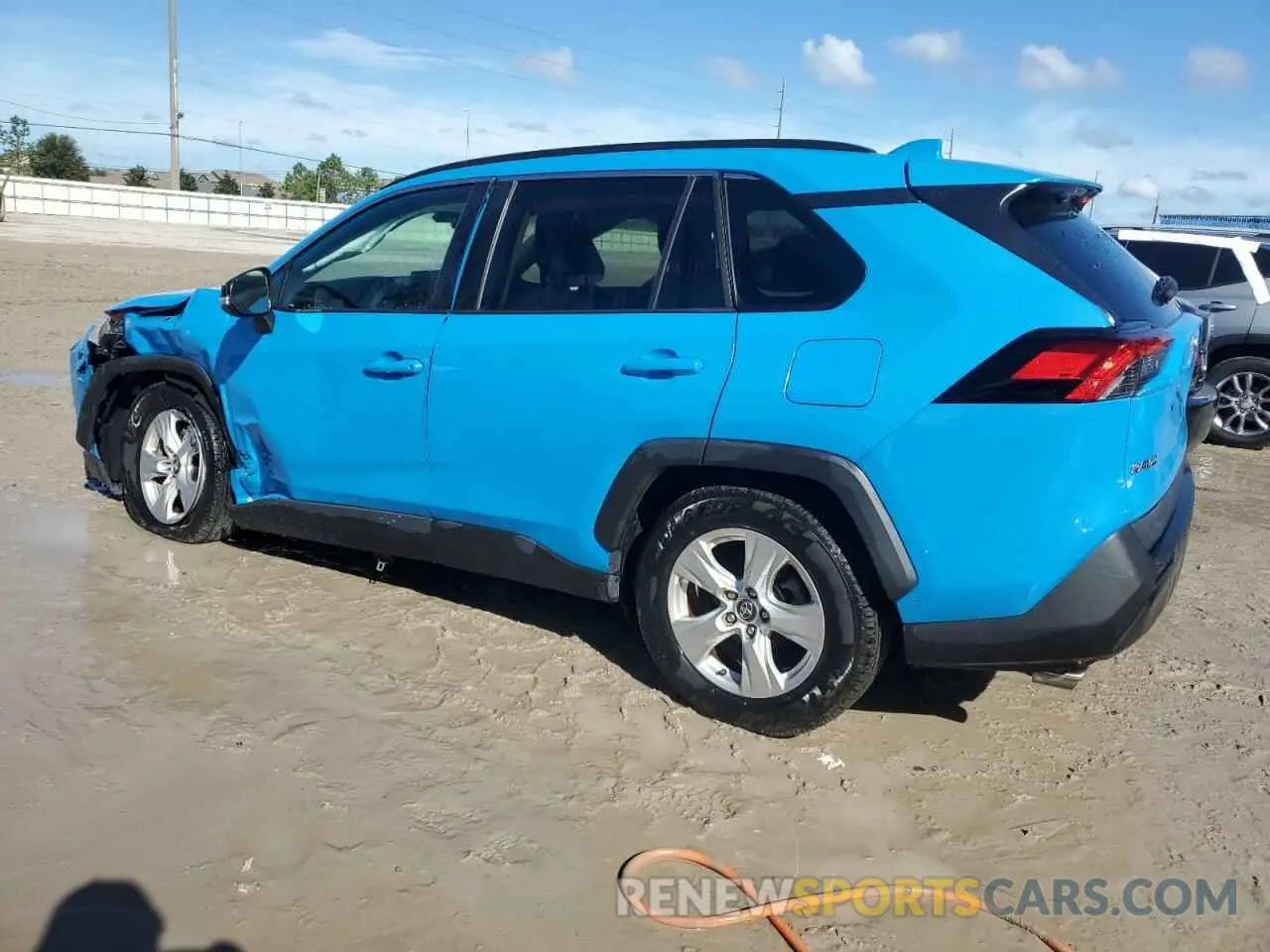 2 fotografías del automóvil dañado 2T3W1RFV5MW124071 TOYOTA RAV4 2021