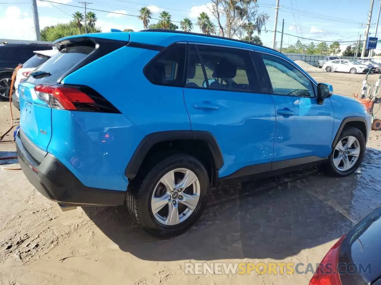 3 fotografías del automóvil dañado 2T3W1RFV5MW124071 TOYOTA RAV4 2021