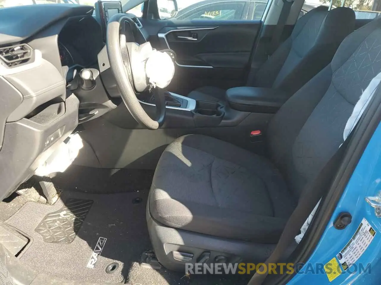 7 fotografías del automóvil dañado 2T3W1RFV5MW124071 TOYOTA RAV4 2021