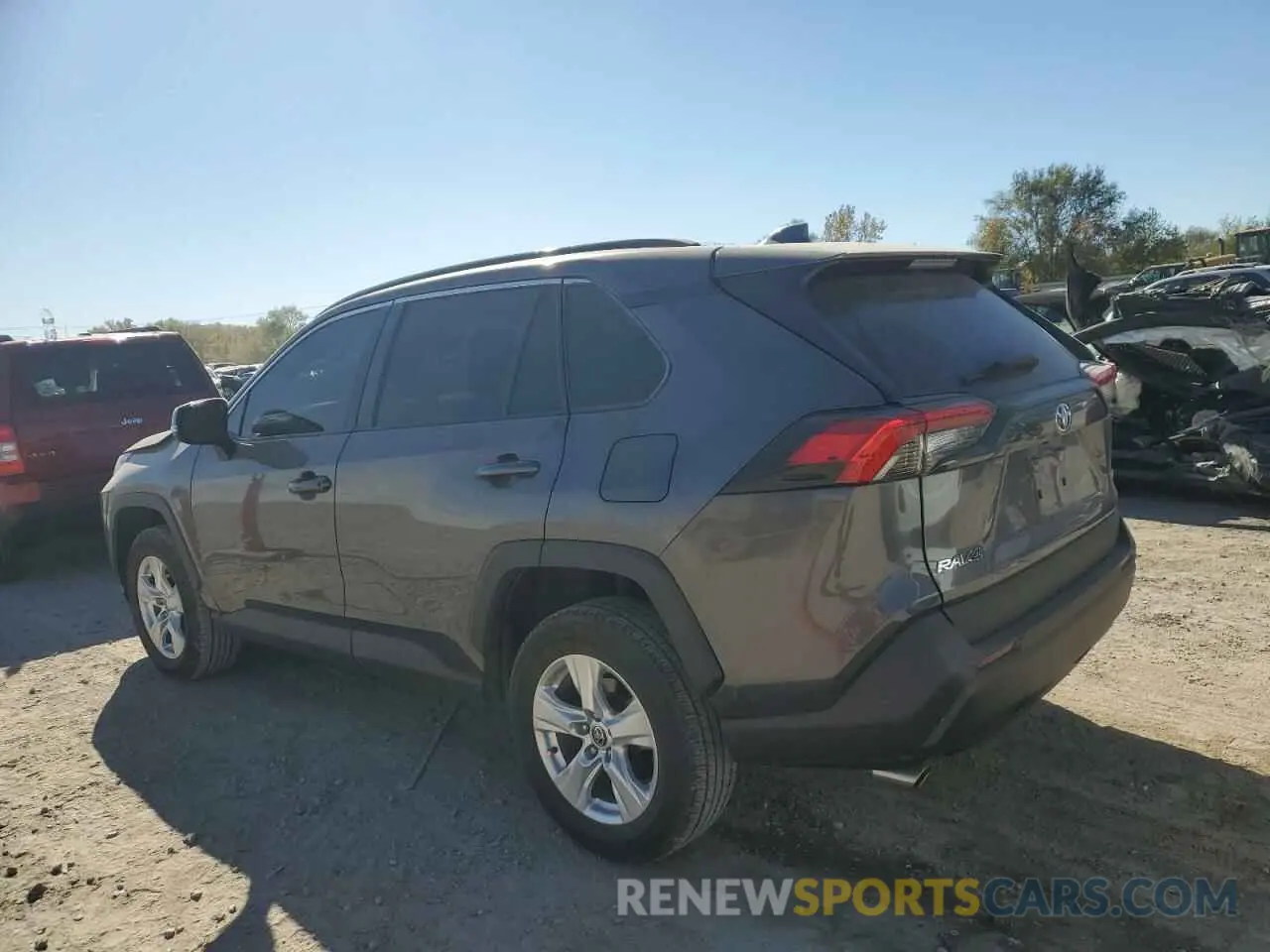 2 fotografías del automóvil dañado 2T3W1RFV5MW134065 TOYOTA RAV4 2021
