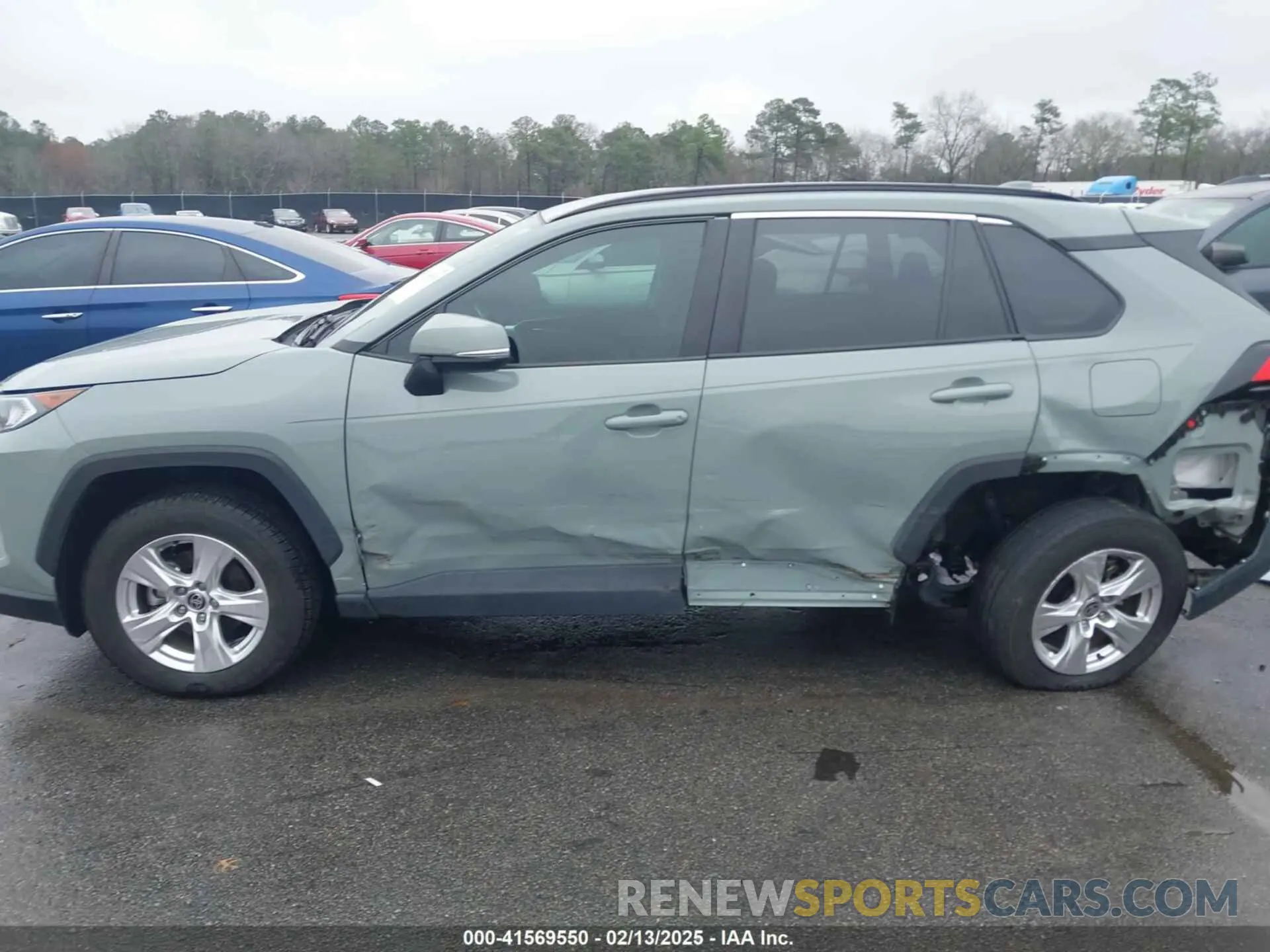 14 fotografías del automóvil dañado 2T3W1RFV5MW147561 TOYOTA RAV4 2021