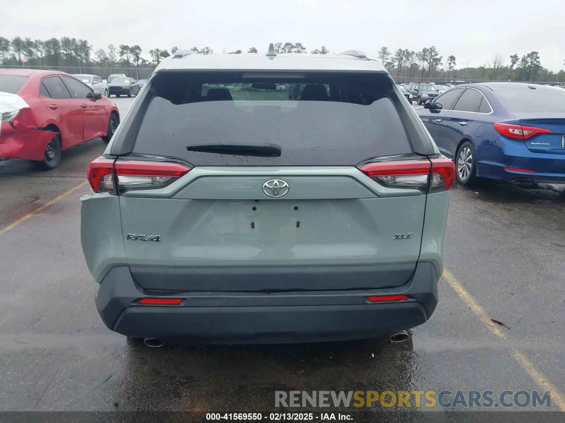 16 fotografías del automóvil dañado 2T3W1RFV5MW147561 TOYOTA RAV4 2021