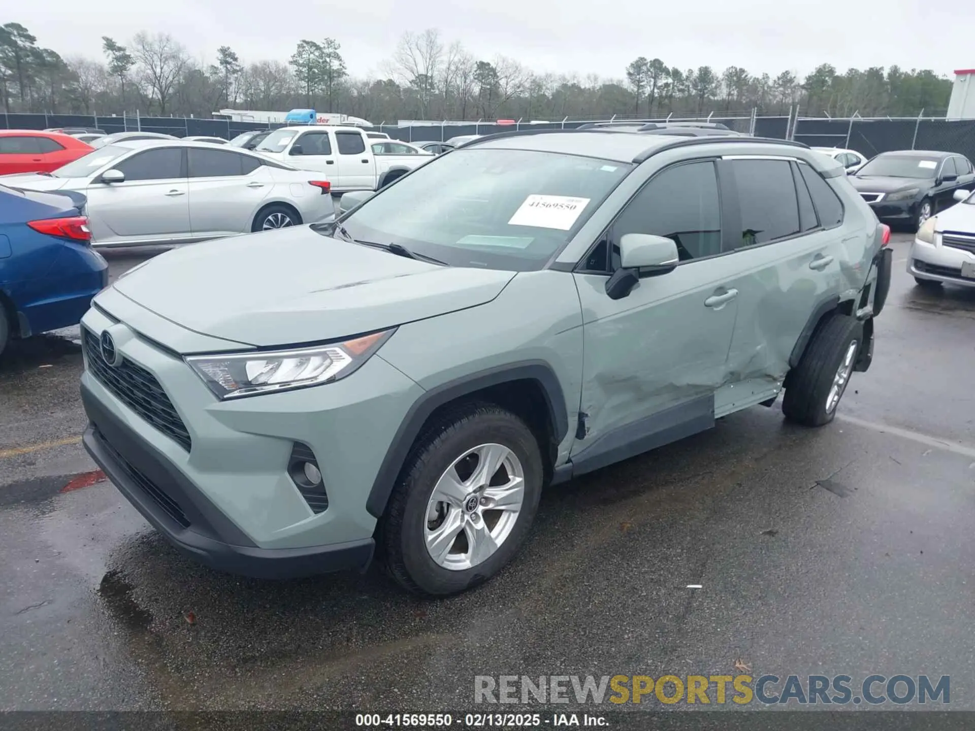 2 fotografías del automóvil dañado 2T3W1RFV5MW147561 TOYOTA RAV4 2021