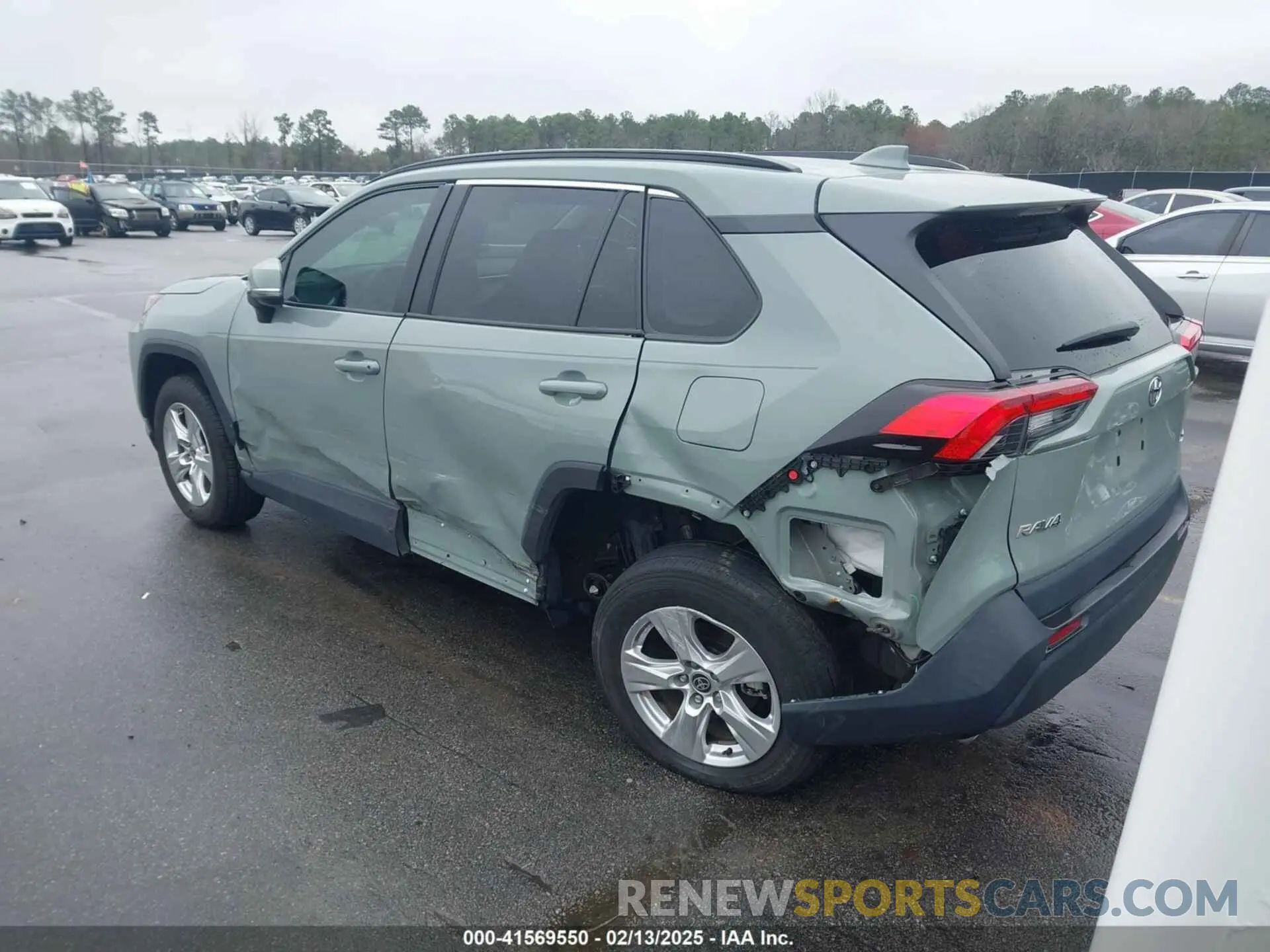 3 fotografías del automóvil dañado 2T3W1RFV5MW147561 TOYOTA RAV4 2021