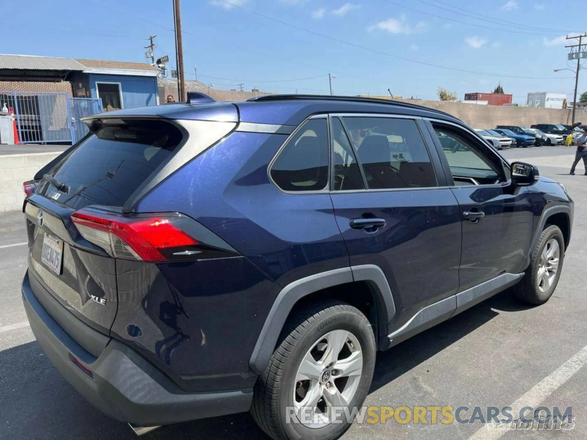 9 fotografías del automóvil dañado 2T3W1RFV5MW153635 TOYOTA RAV4 2021