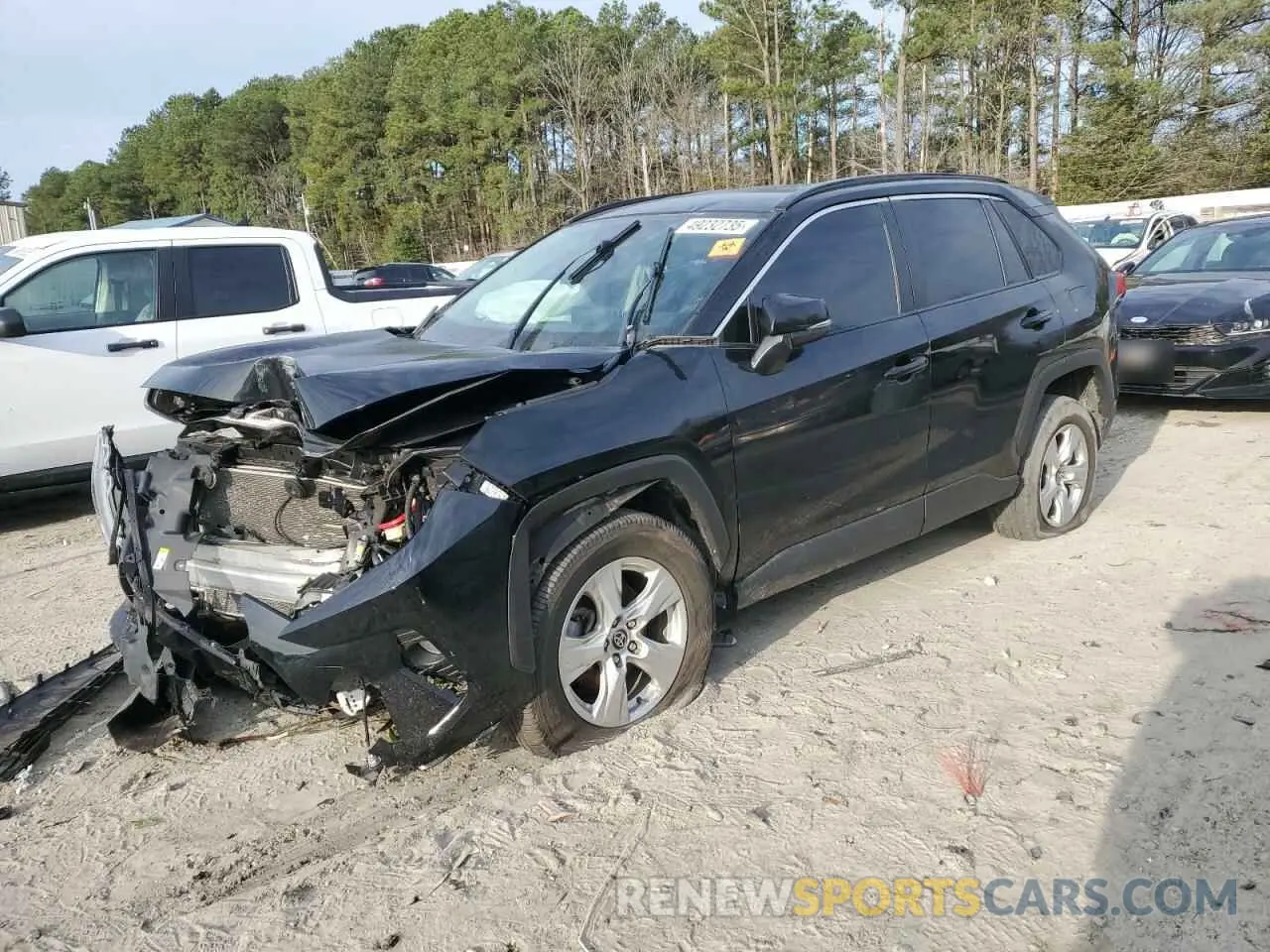 1 fotografías del automóvil dañado 2T3W1RFV5MW156048 TOYOTA RAV4 2021