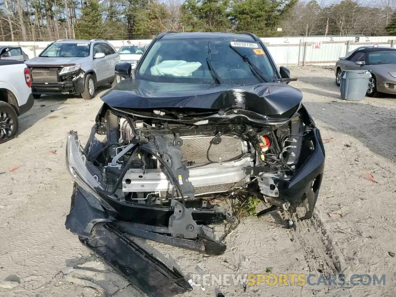 5 fotografías del automóvil dañado 2T3W1RFV5MW156048 TOYOTA RAV4 2021