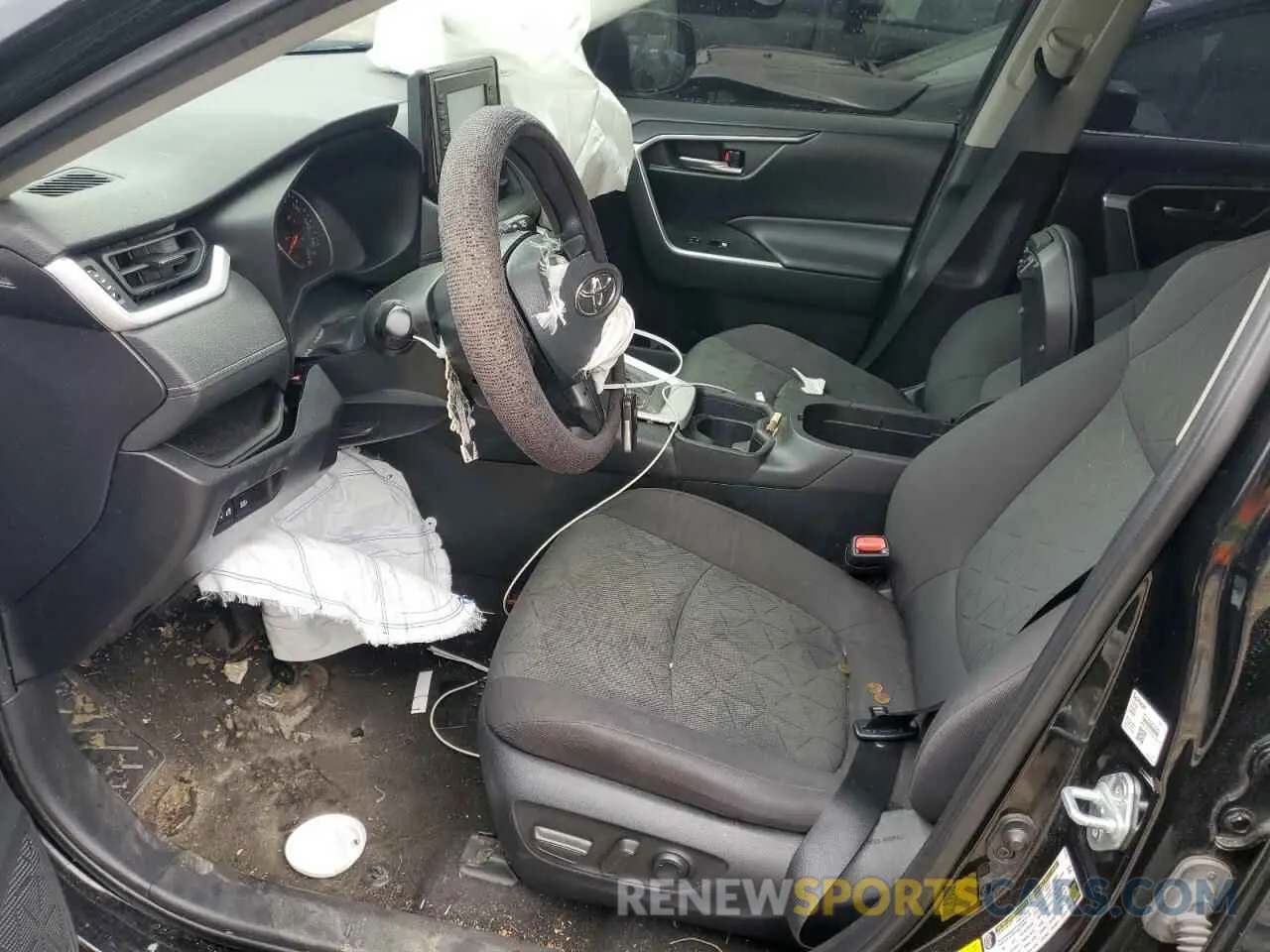 7 fotografías del automóvil dañado 2T3W1RFV5MW156048 TOYOTA RAV4 2021