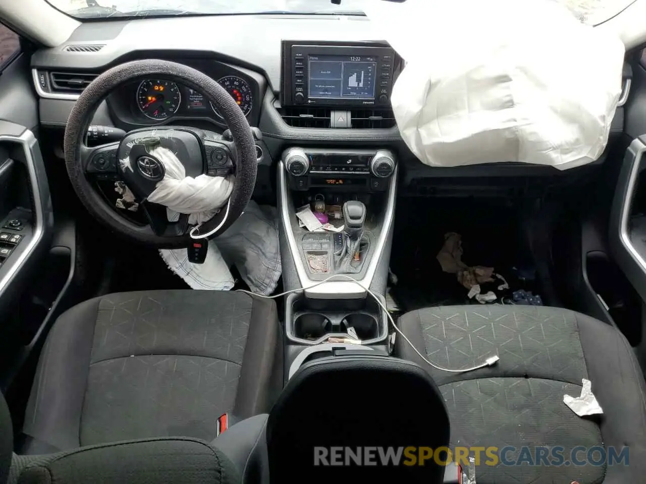8 fotografías del automóvil dañado 2T3W1RFV5MW156048 TOYOTA RAV4 2021