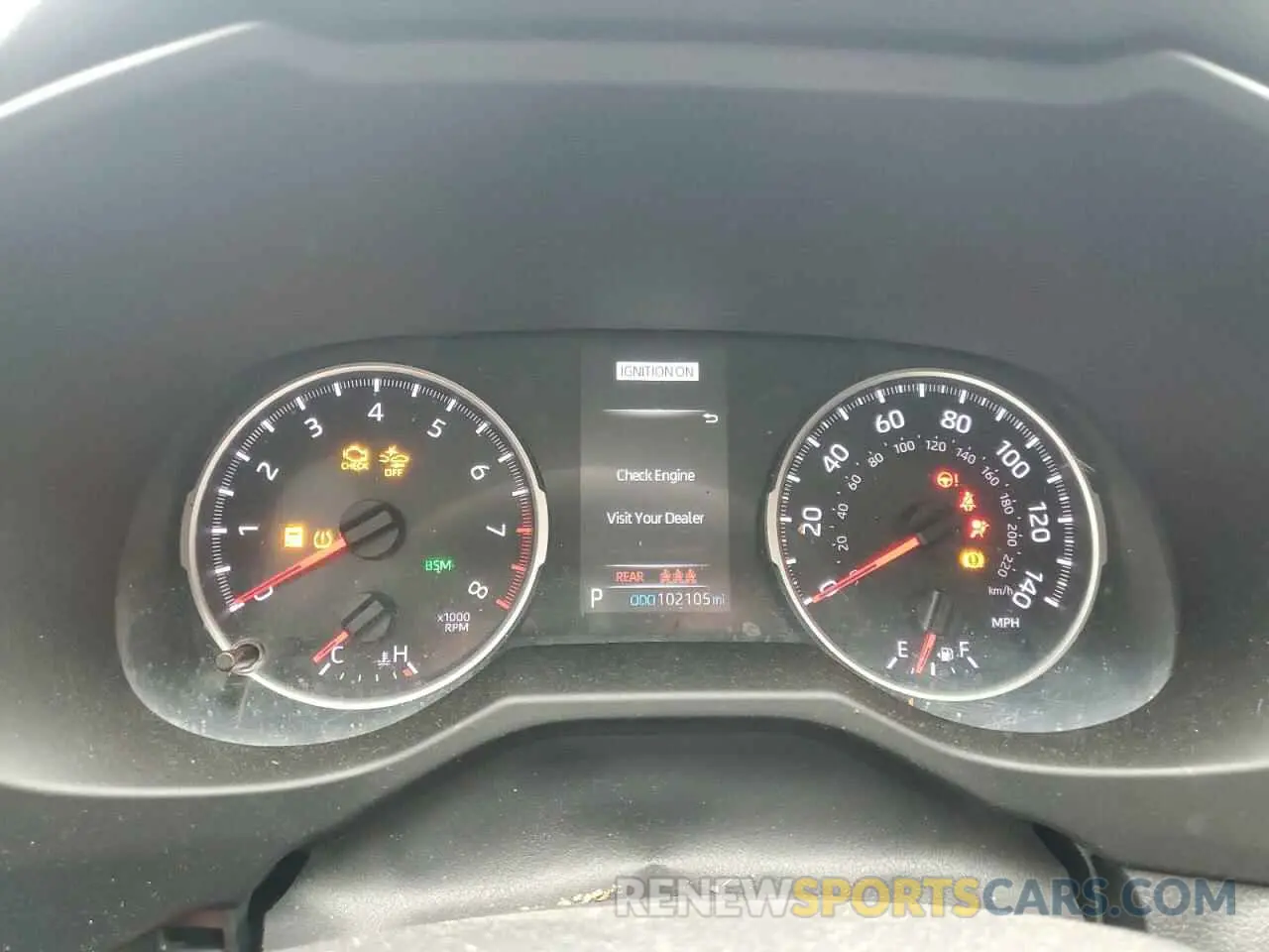 9 fotografías del automóvil dañado 2T3W1RFV5MW156048 TOYOTA RAV4 2021