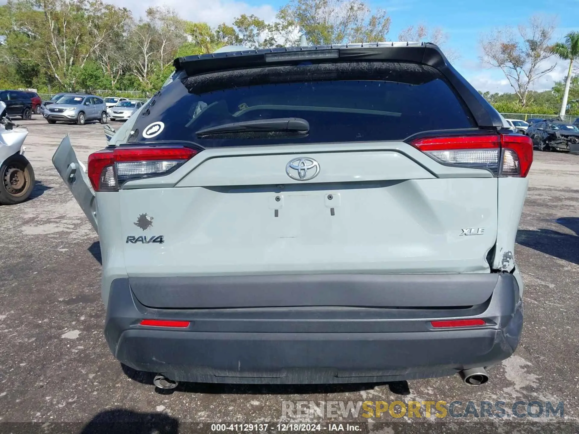 15 fotografías del automóvil dañado 2T3W1RFV5MW168278 TOYOTA RAV4 2021
