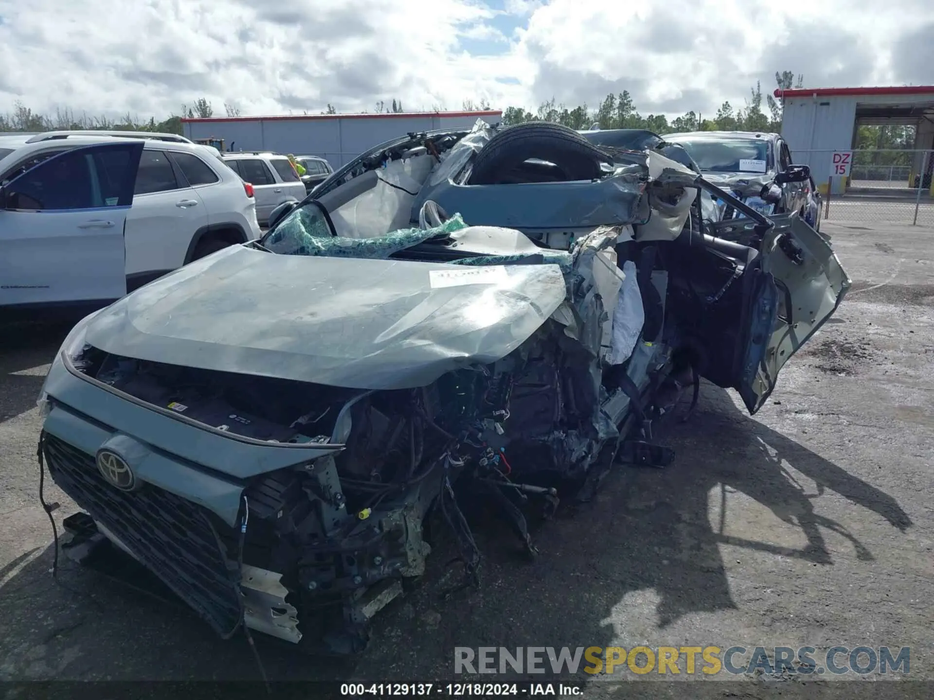 6 fotografías del automóvil dañado 2T3W1RFV5MW168278 TOYOTA RAV4 2021