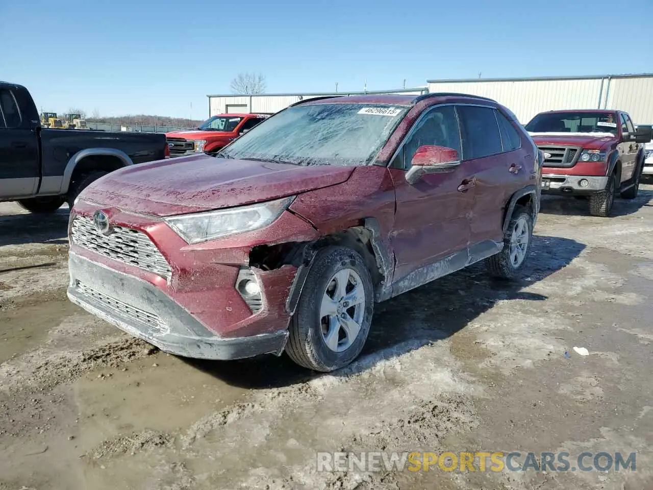 1 fotografías del automóvil dañado 2T3W1RFV5MW178065 TOYOTA RAV4 2021