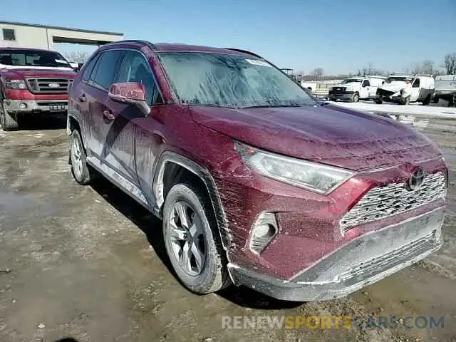 11 fotografías del automóvil dañado 2T3W1RFV5MW178065 TOYOTA RAV4 2021
