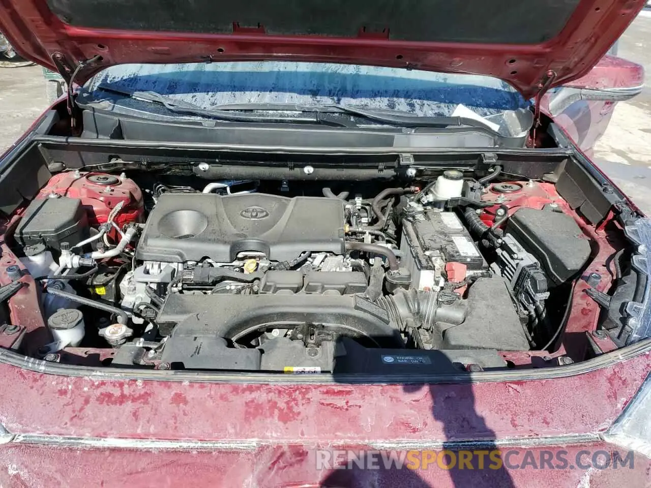 14 fotografías del automóvil dañado 2T3W1RFV5MW178065 TOYOTA RAV4 2021
