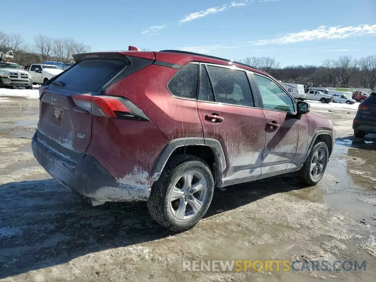 3 fotografías del automóvil dañado 2T3W1RFV5MW178065 TOYOTA RAV4 2021