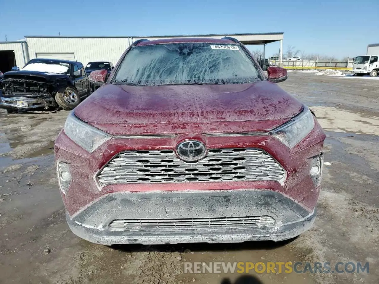 5 fotografías del automóvil dañado 2T3W1RFV5MW178065 TOYOTA RAV4 2021