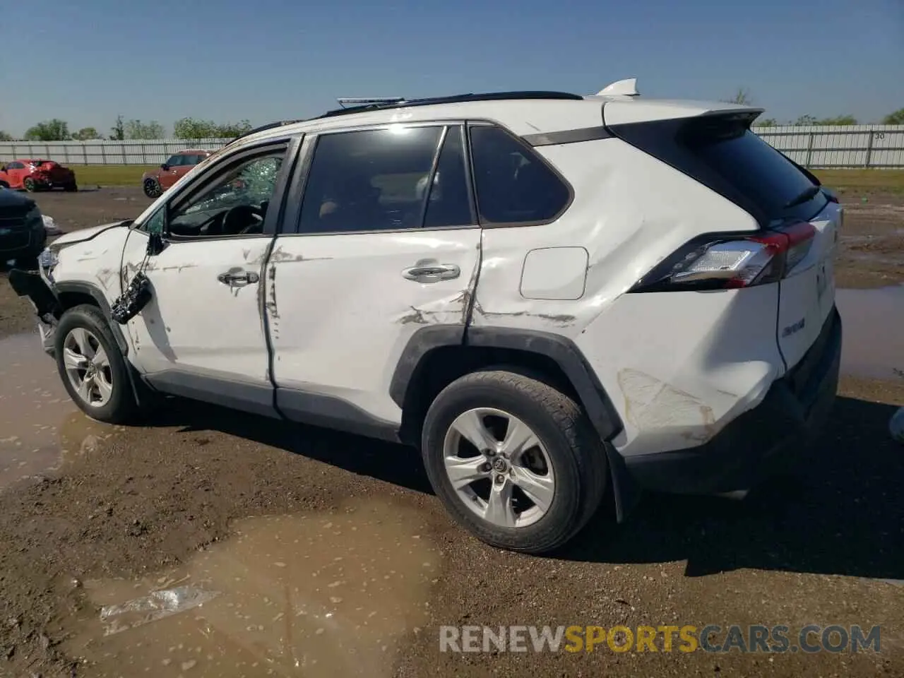 2 fotografías del automóvil dañado 2T3W1RFV6MC093446 TOYOTA RAV4 2021