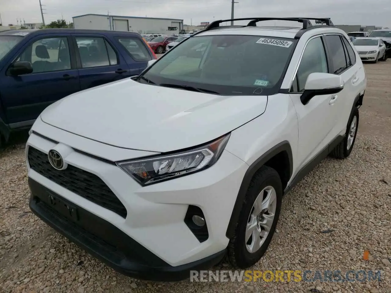 2 fotografías del automóvil dañado 2T3W1RFV6MC113890 TOYOTA RAV4 2021