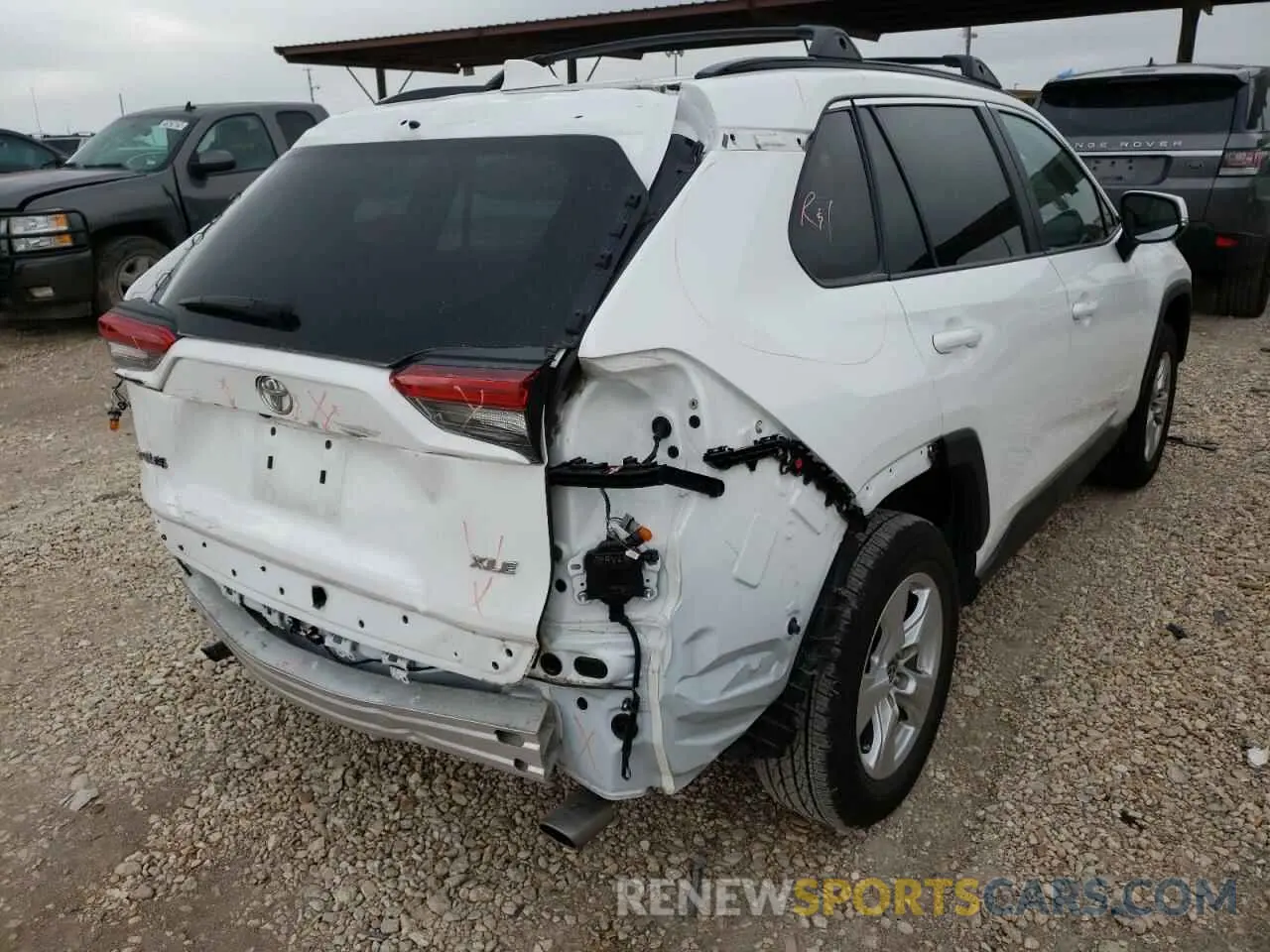 4 fotografías del automóvil dañado 2T3W1RFV6MC113890 TOYOTA RAV4 2021