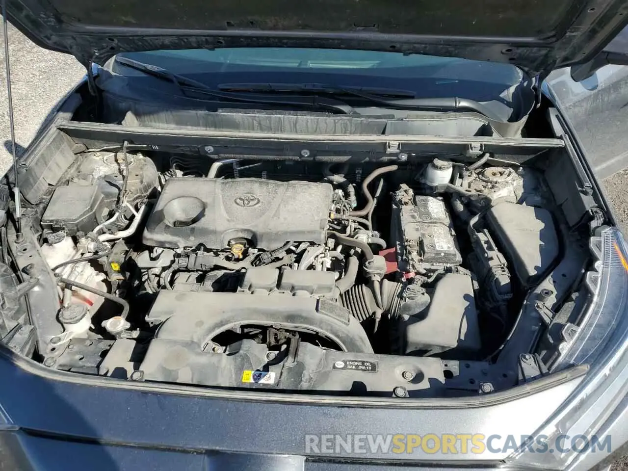 12 fotografías del automóvil dañado 2T3W1RFV6MC127207 TOYOTA RAV4 2021