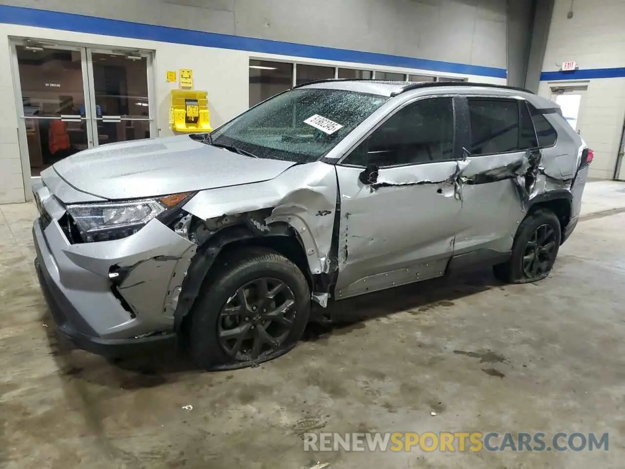 1 fotografías del automóvil dañado 2T3W1RFV6MC130978 TOYOTA RAV4 2021