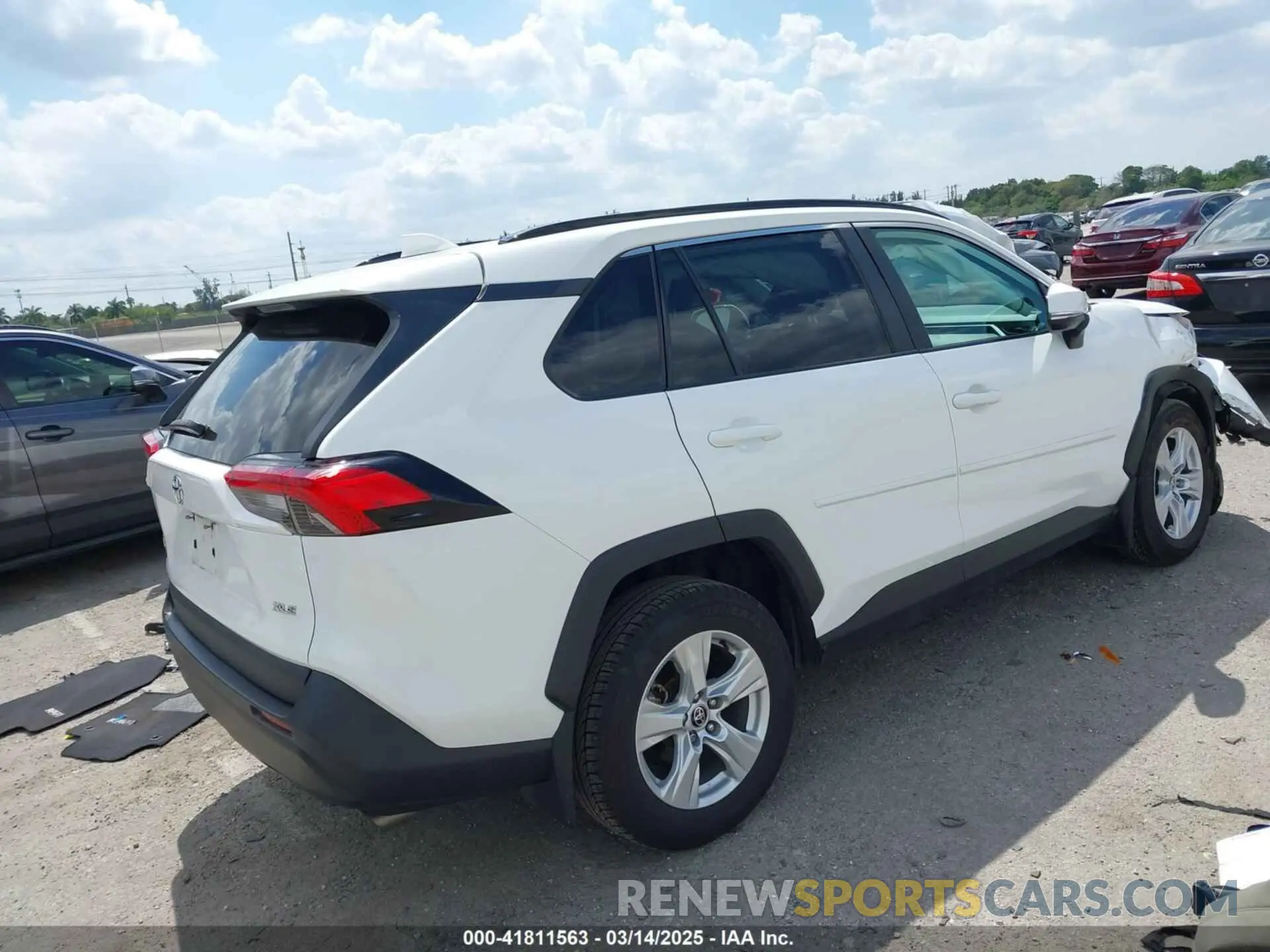 4 fotografías del automóvil dañado 2T3W1RFV6MC133539 TOYOTA RAV4 2021