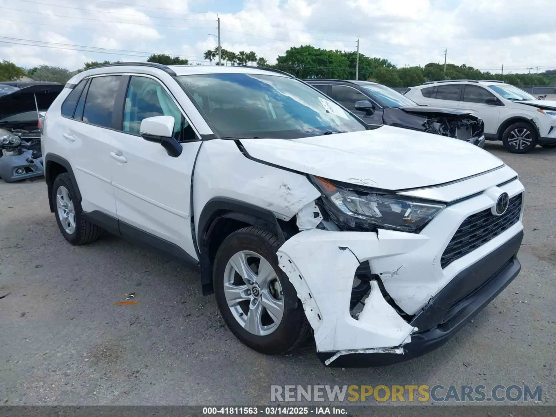 6 fotografías del automóvil dañado 2T3W1RFV6MC133539 TOYOTA RAV4 2021