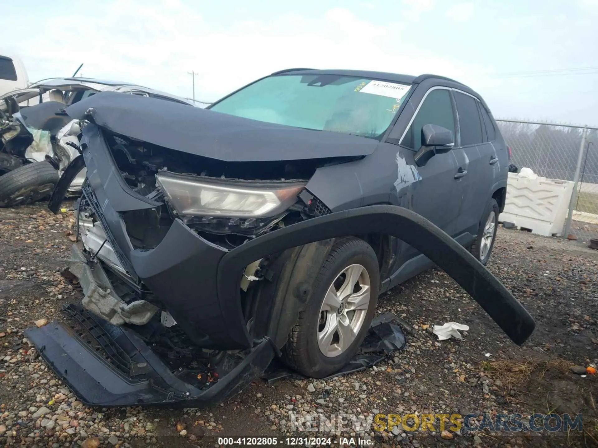 2 fotografías del automóvil dañado 2T3W1RFV6MC144332 TOYOTA RAV4 2021