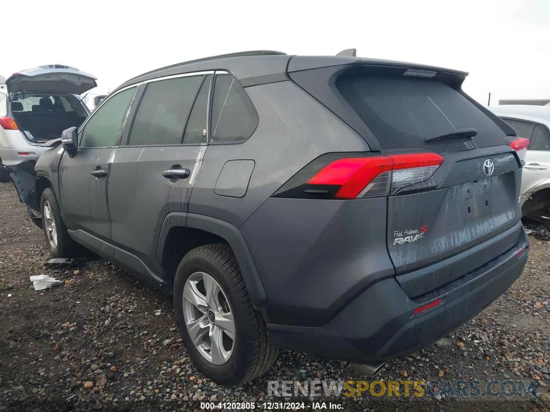 3 fotografías del automóvil dañado 2T3W1RFV6MC144332 TOYOTA RAV4 2021