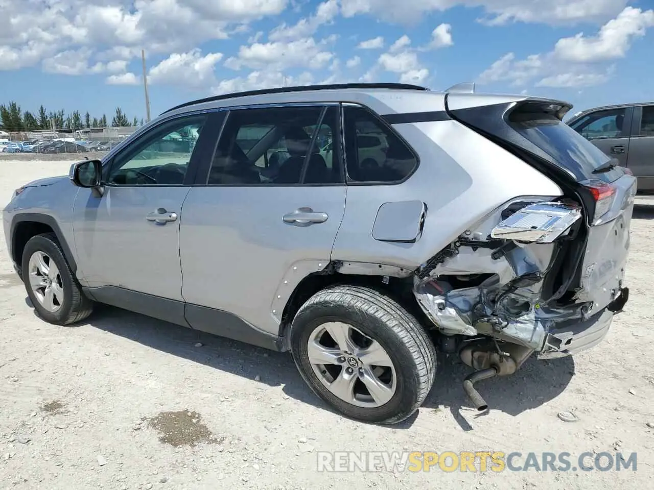 2 fotografías del automóvil dañado 2T3W1RFV6MC162281 TOYOTA RAV4 2021