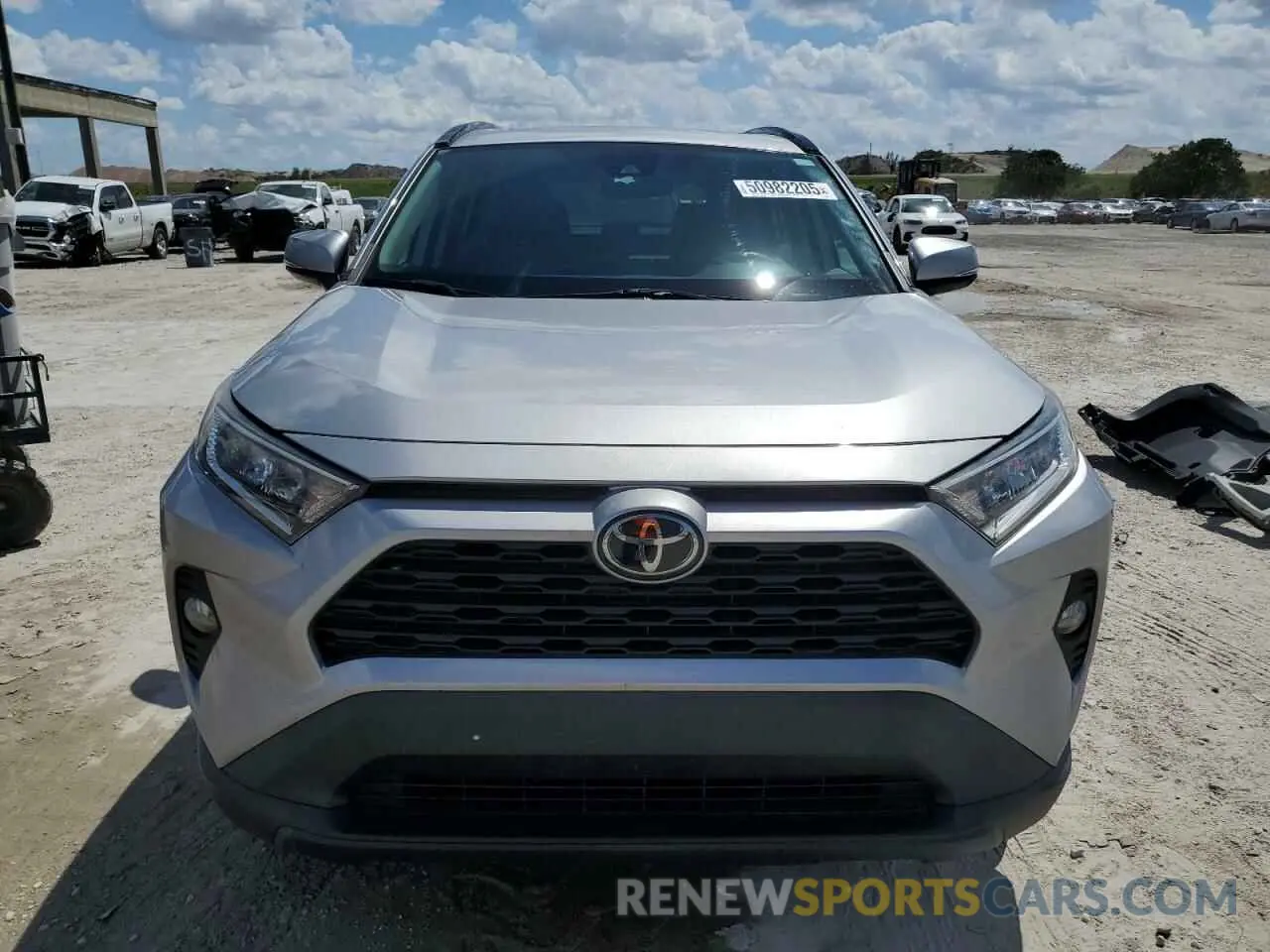 5 fotografías del automóvil dañado 2T3W1RFV6MC162281 TOYOTA RAV4 2021