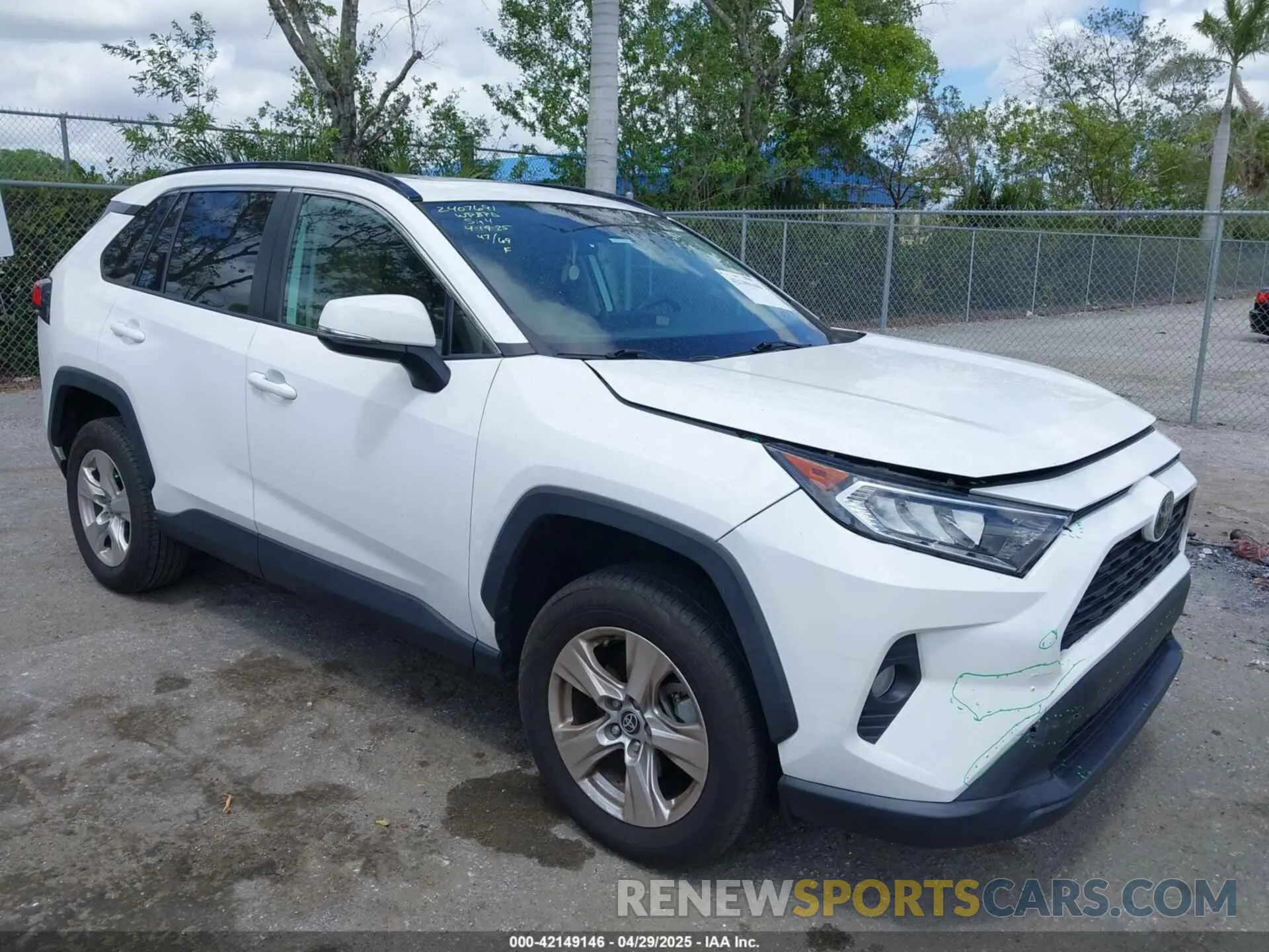 1 fotografías del automóvil dañado 2T3W1RFV6MC171885 TOYOTA RAV4 2021