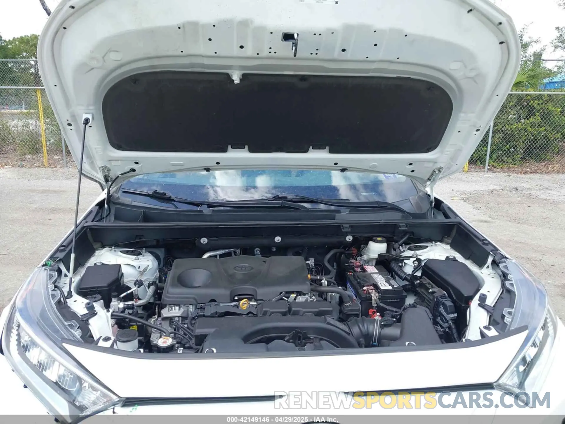10 fotografías del automóvil dañado 2T3W1RFV6MC171885 TOYOTA RAV4 2021