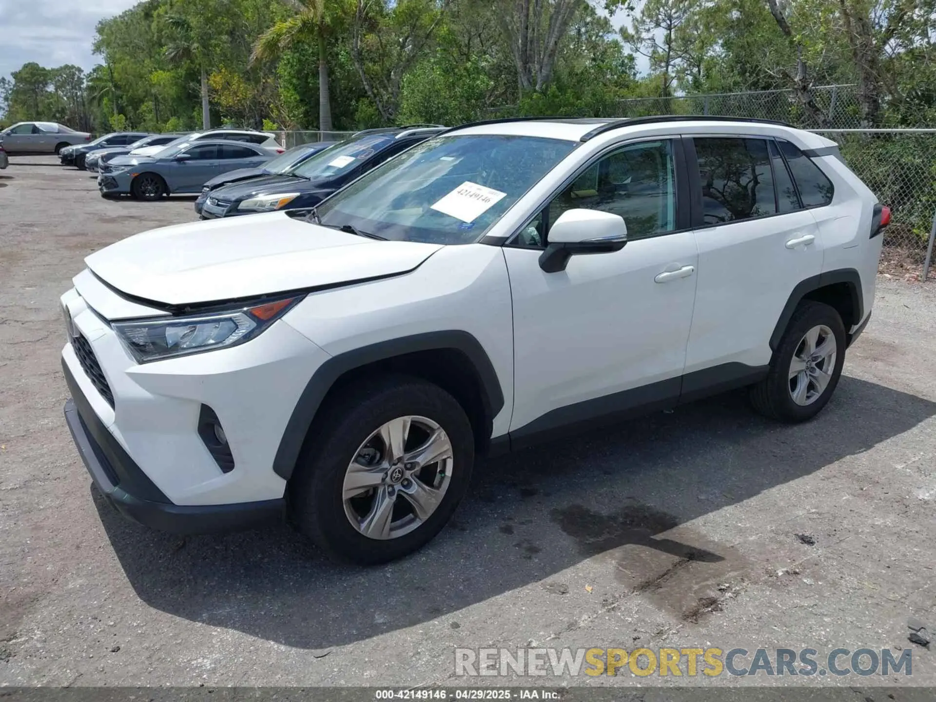 2 fotografías del automóvil dañado 2T3W1RFV6MC171885 TOYOTA RAV4 2021