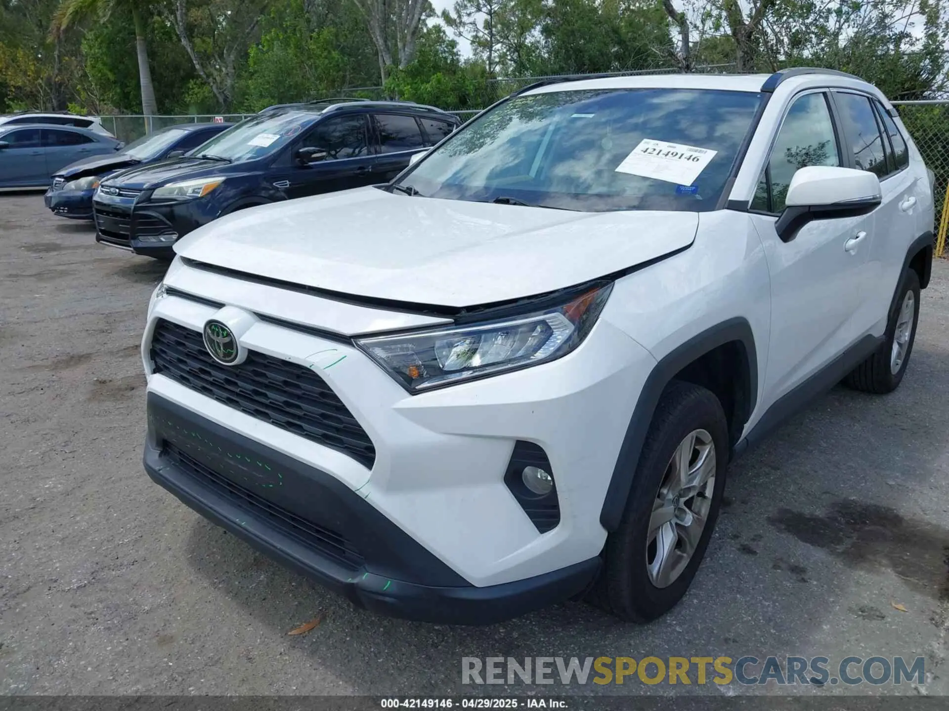 6 fotografías del automóvil dañado 2T3W1RFV6MC171885 TOYOTA RAV4 2021