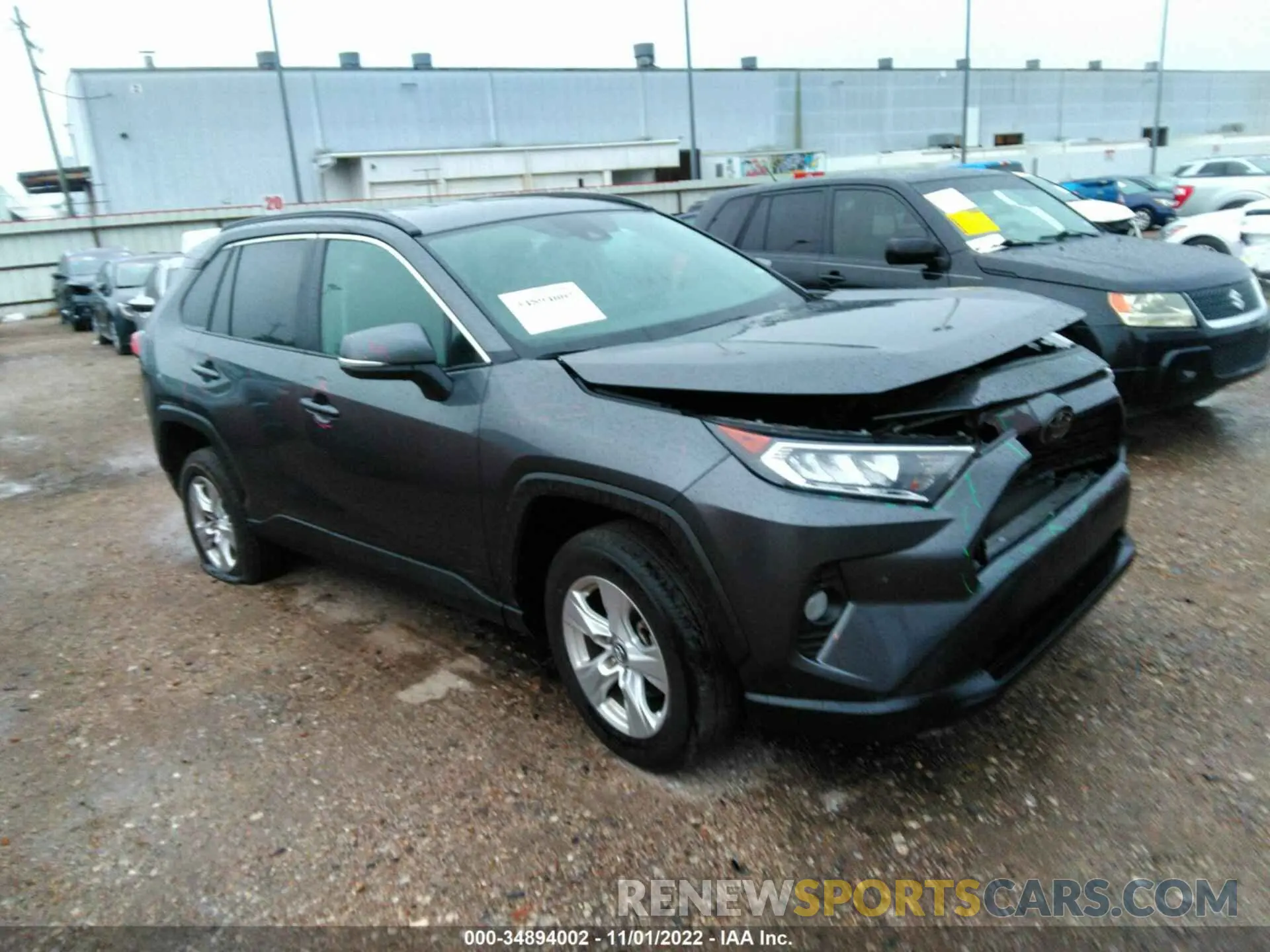 1 fotografías del automóvil dañado 2T3W1RFV6MW117081 TOYOTA RAV4 2021