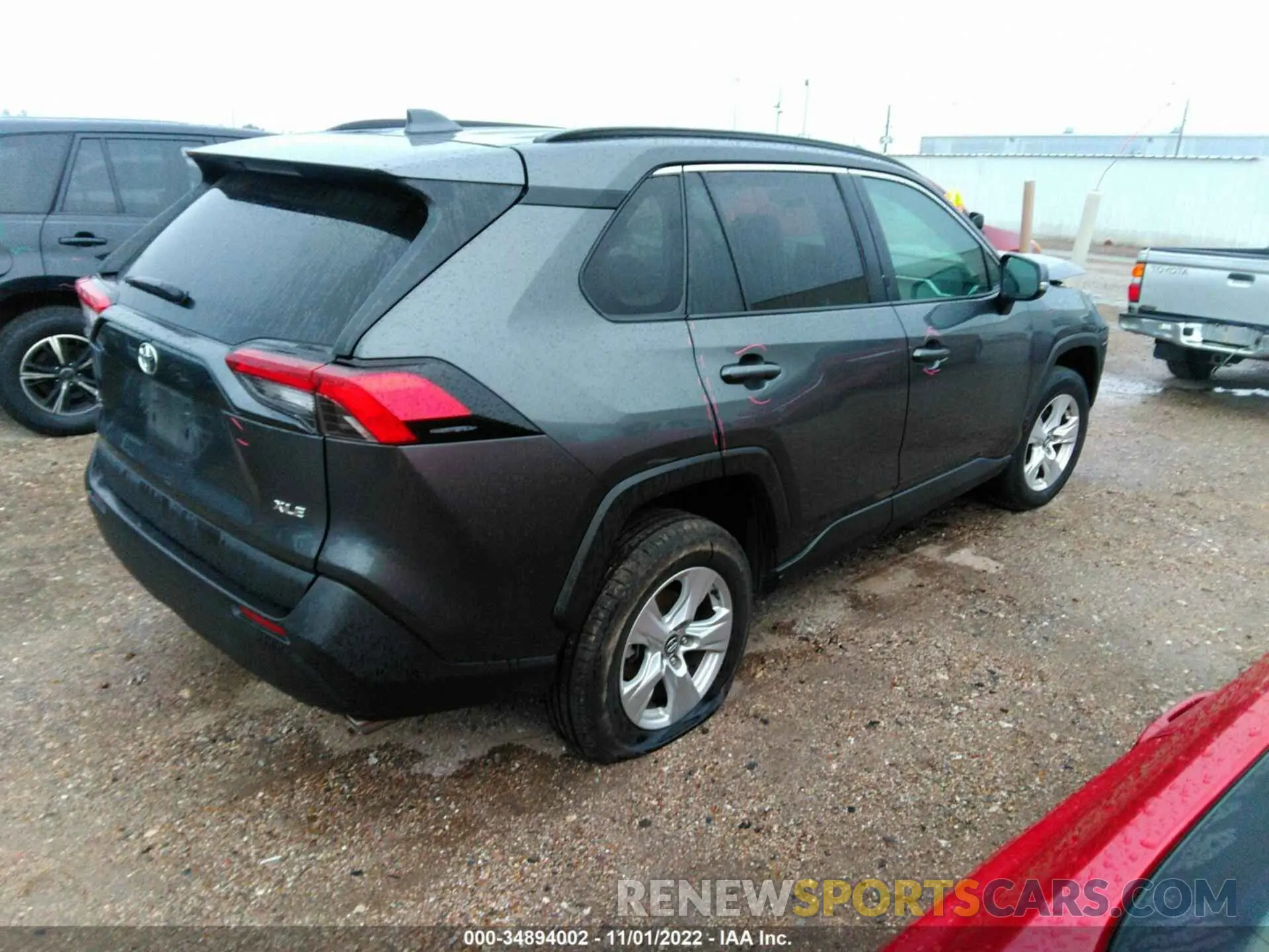 4 fotografías del automóvil dañado 2T3W1RFV6MW117081 TOYOTA RAV4 2021