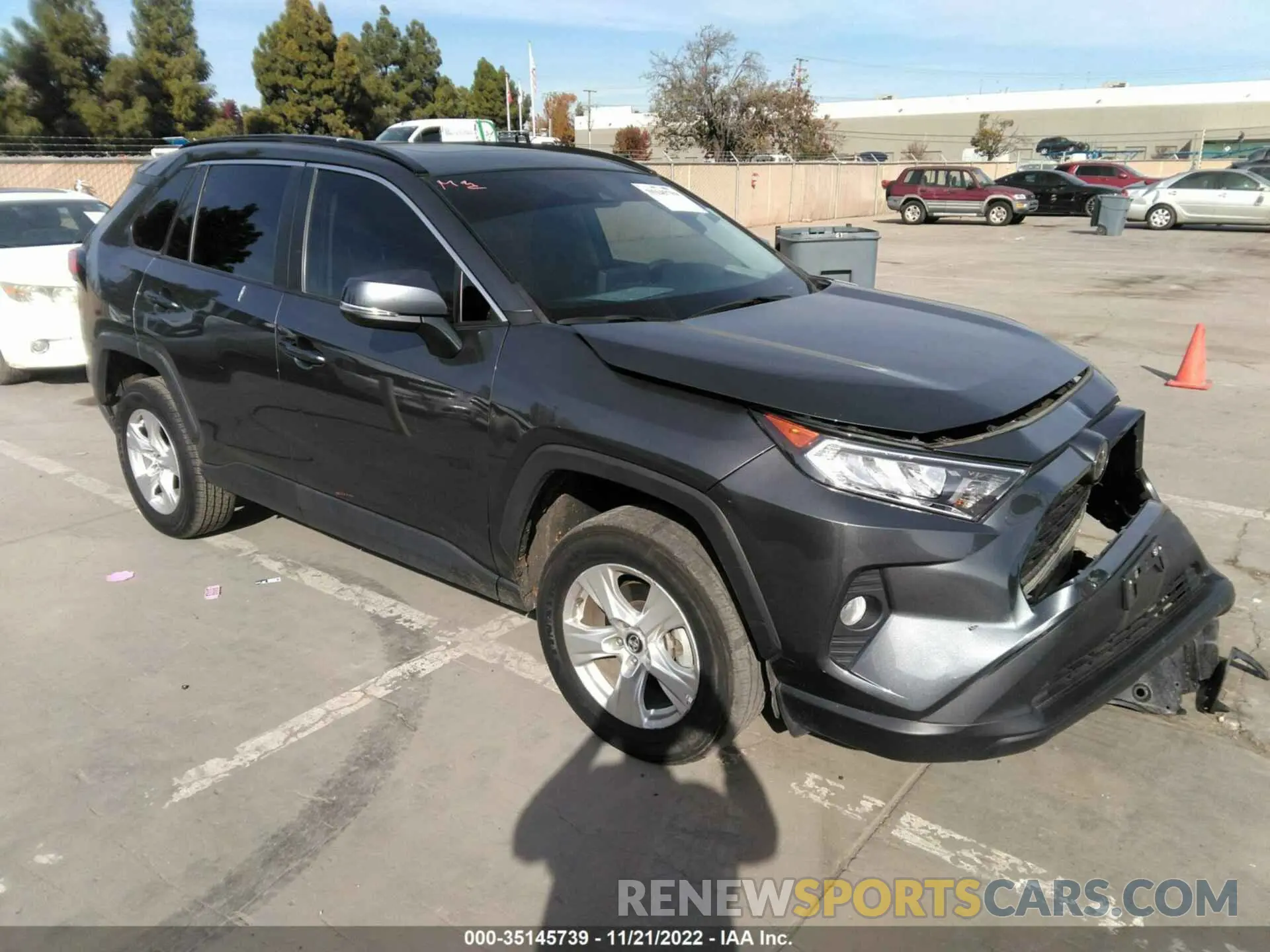 1 fotografías del automóvil dañado 2T3W1RFV6MW118604 TOYOTA RAV4 2021