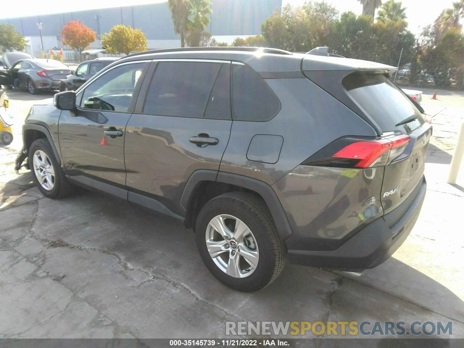 3 fotografías del automóvil dañado 2T3W1RFV6MW118604 TOYOTA RAV4 2021