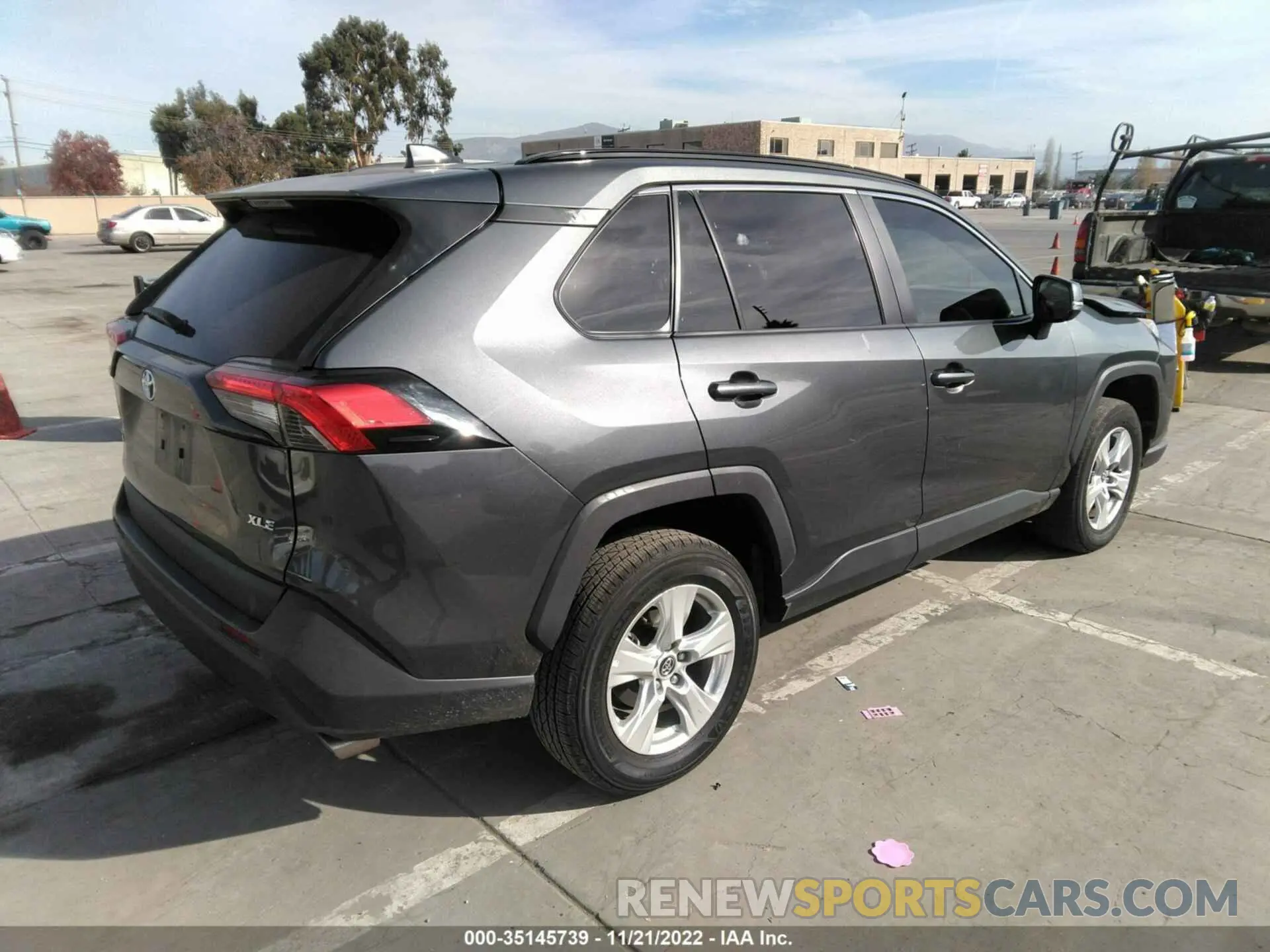 4 fotografías del automóvil dañado 2T3W1RFV6MW118604 TOYOTA RAV4 2021