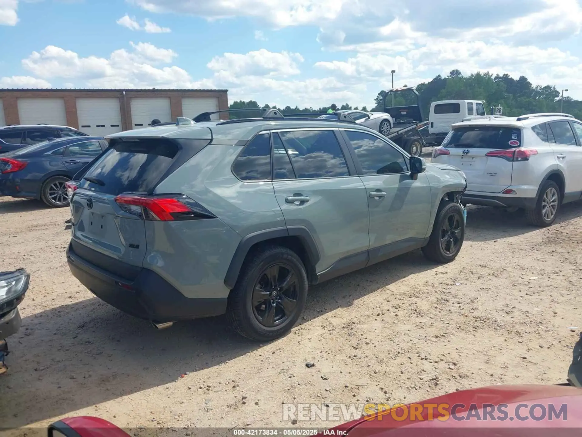 4 fotografías del automóvil dañado 2T3W1RFV6MW122829 TOYOTA RAV4 2021