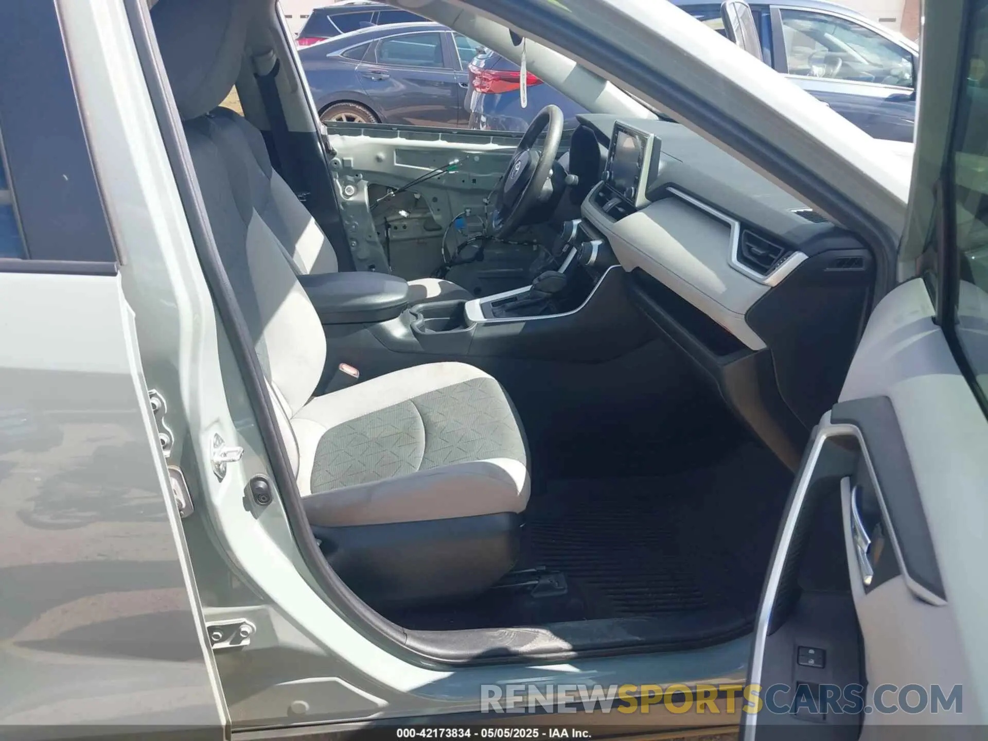 5 fotografías del automóvil dañado 2T3W1RFV6MW122829 TOYOTA RAV4 2021