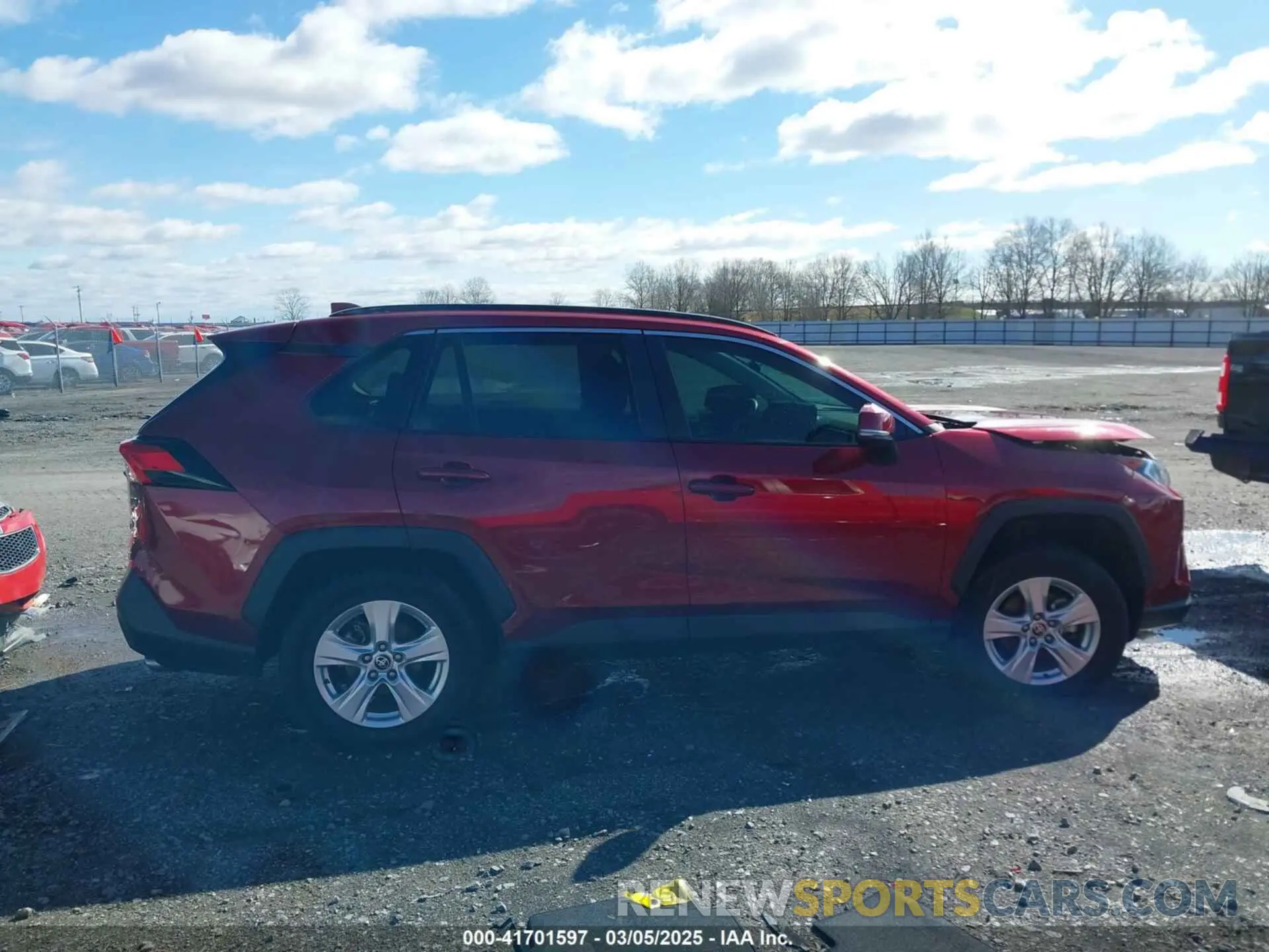 13 fotografías del automóvil dañado 2T3W1RFV6MW124936 TOYOTA RAV4 2021