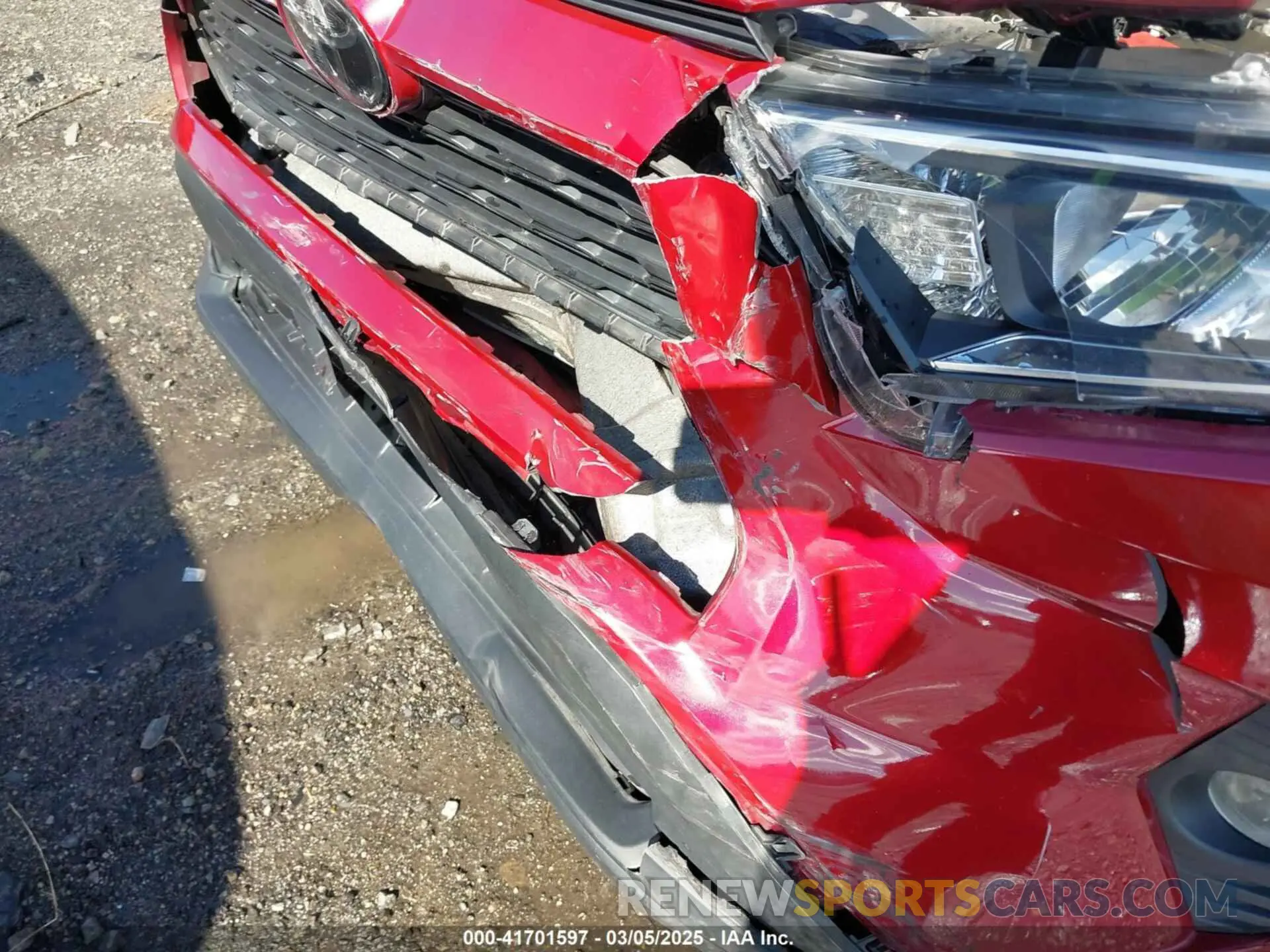 6 fotografías del automóvil dañado 2T3W1RFV6MW124936 TOYOTA RAV4 2021